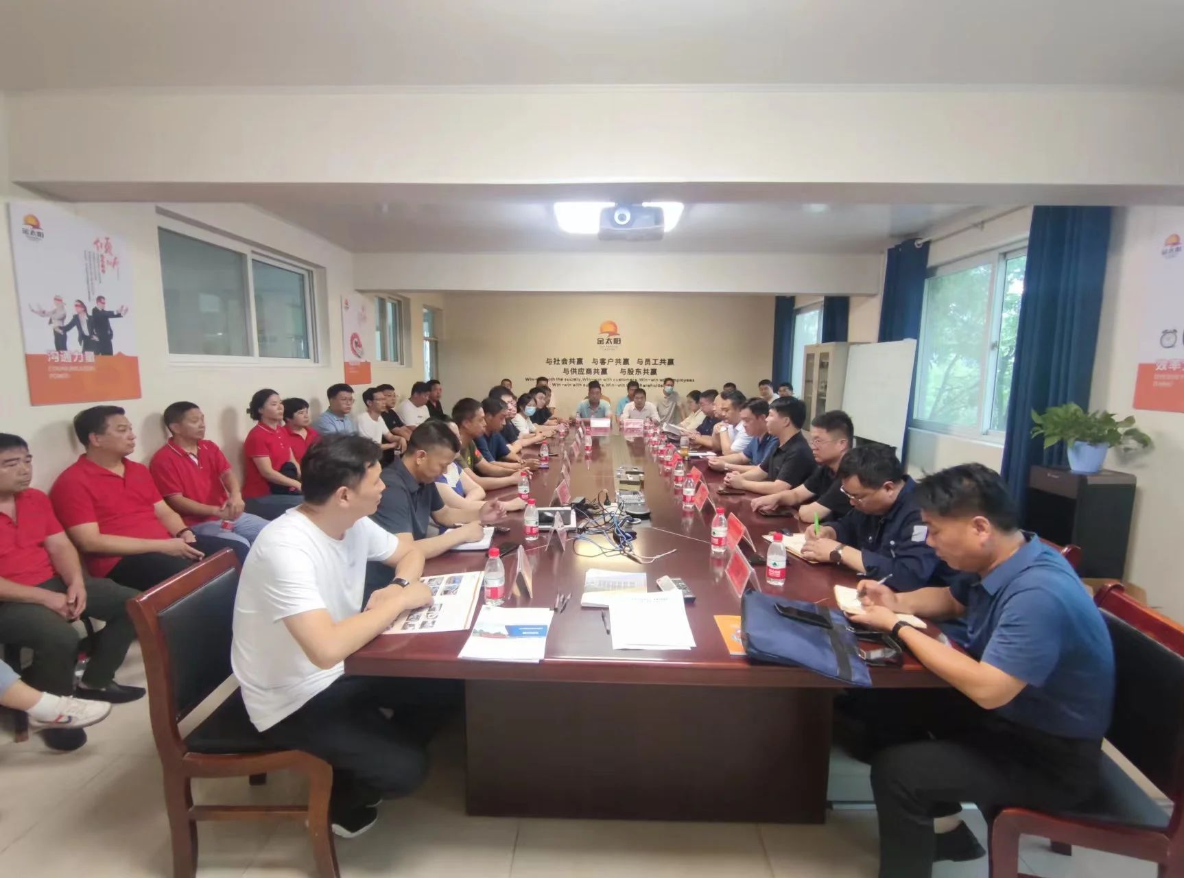 延津縣2023年工貿(mào)企業(yè)防汛應(yīng)急演練在我司舉行！